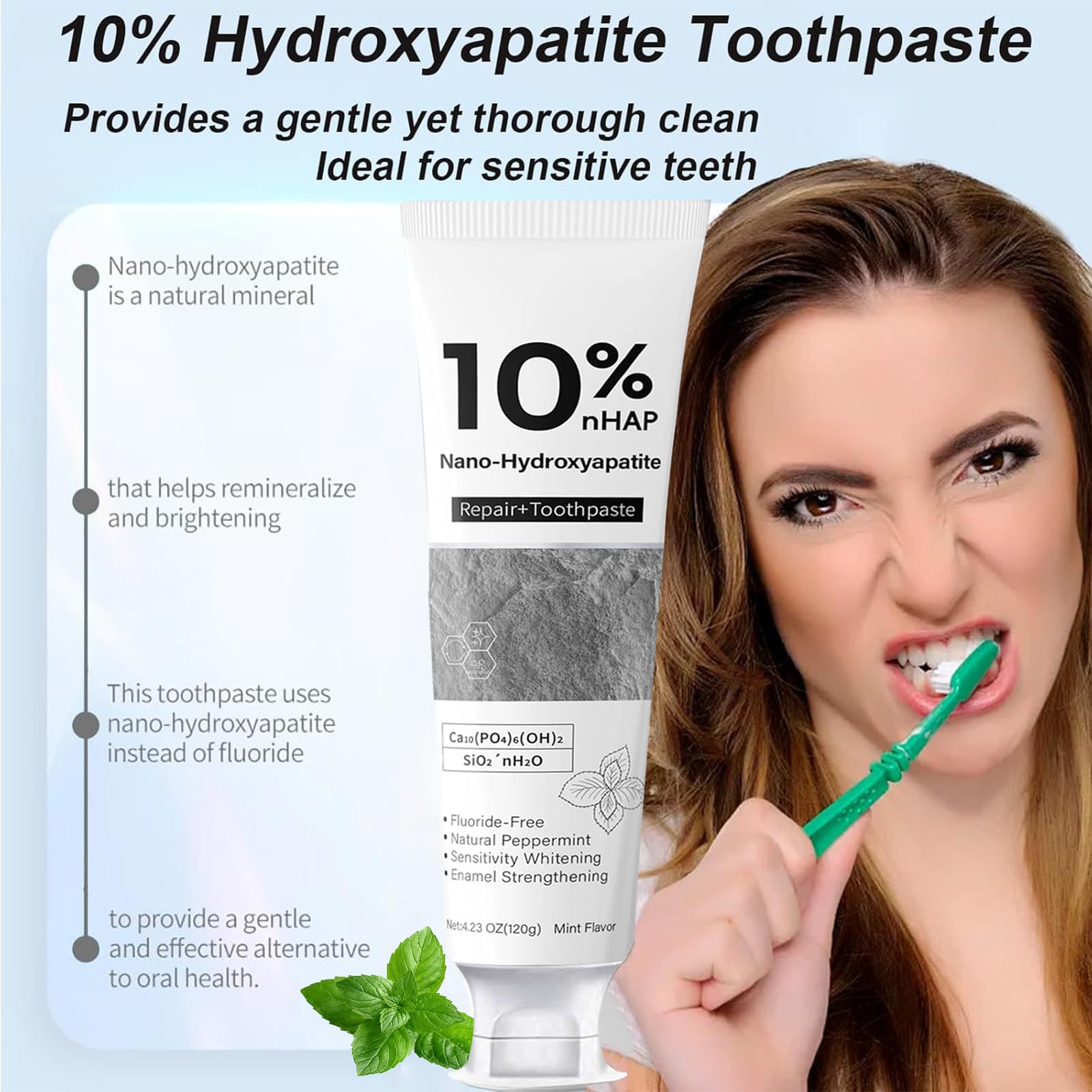 10% Nano-Hydroxyapatite Toothp - Hydroxyapatite Toothpaste บทวิจารณ์และราคา