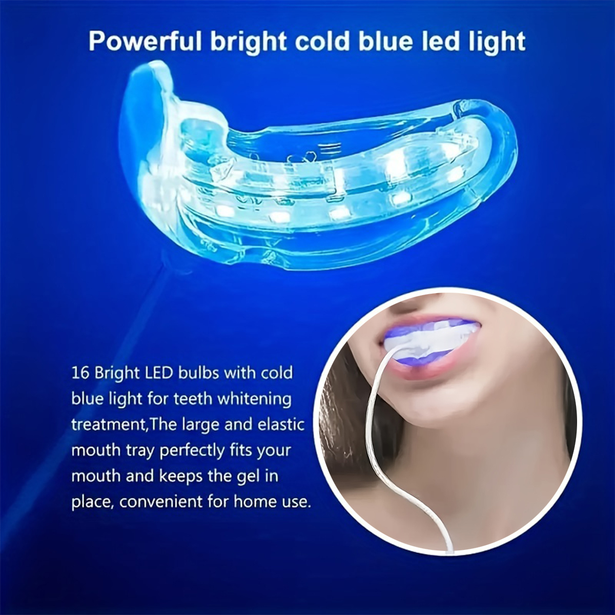 Portable Teeth Whitening Lamp  - Teeth Whitening With Peroxide บทวิจารณ์และราคา