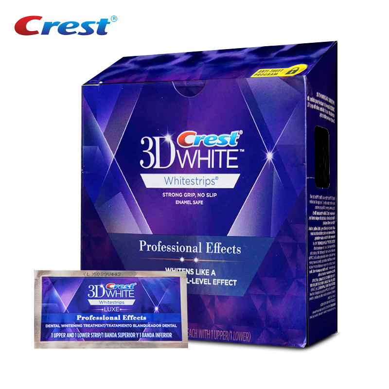 Original Crest 3D Whitestrips  - Whitening Strip 3D บทวิจารณ์และราคา