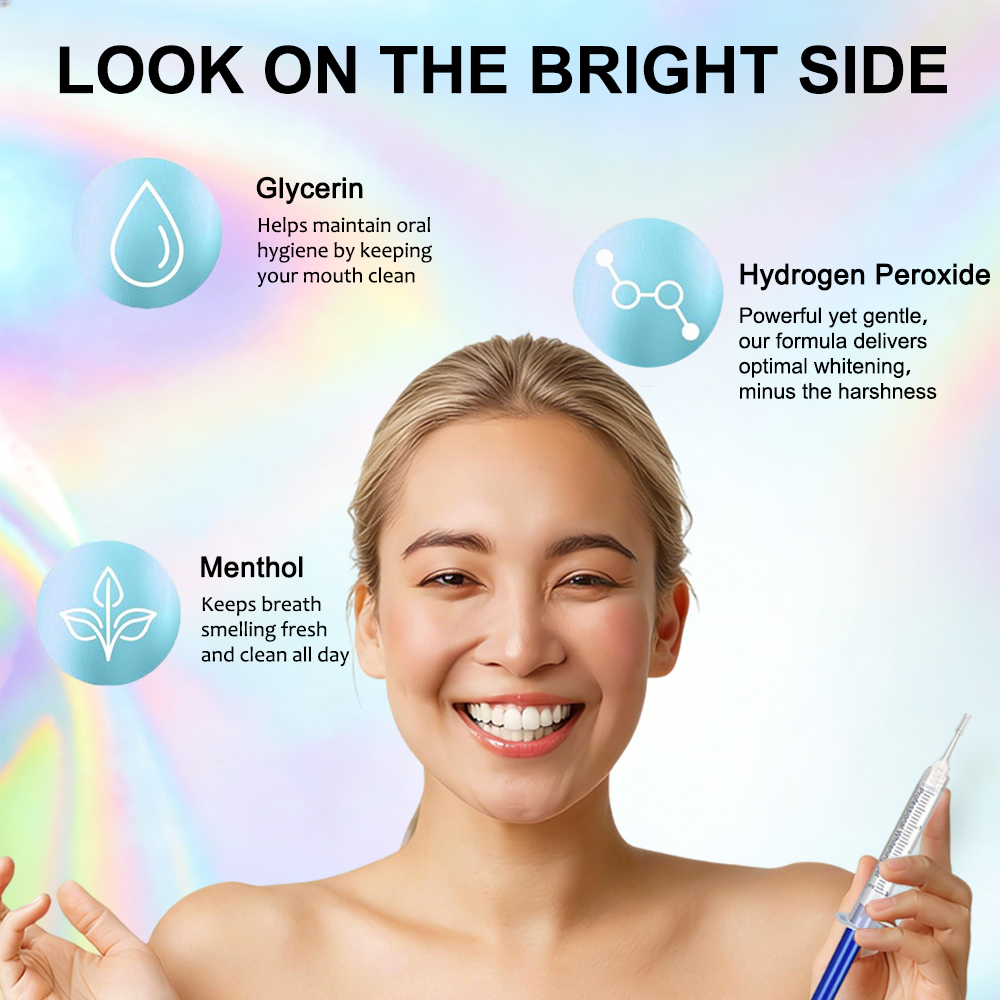 Teeth Whitening Gel Mint Flavo - Teeth Whitening With Peroxide บทวิจารณ์และราคา