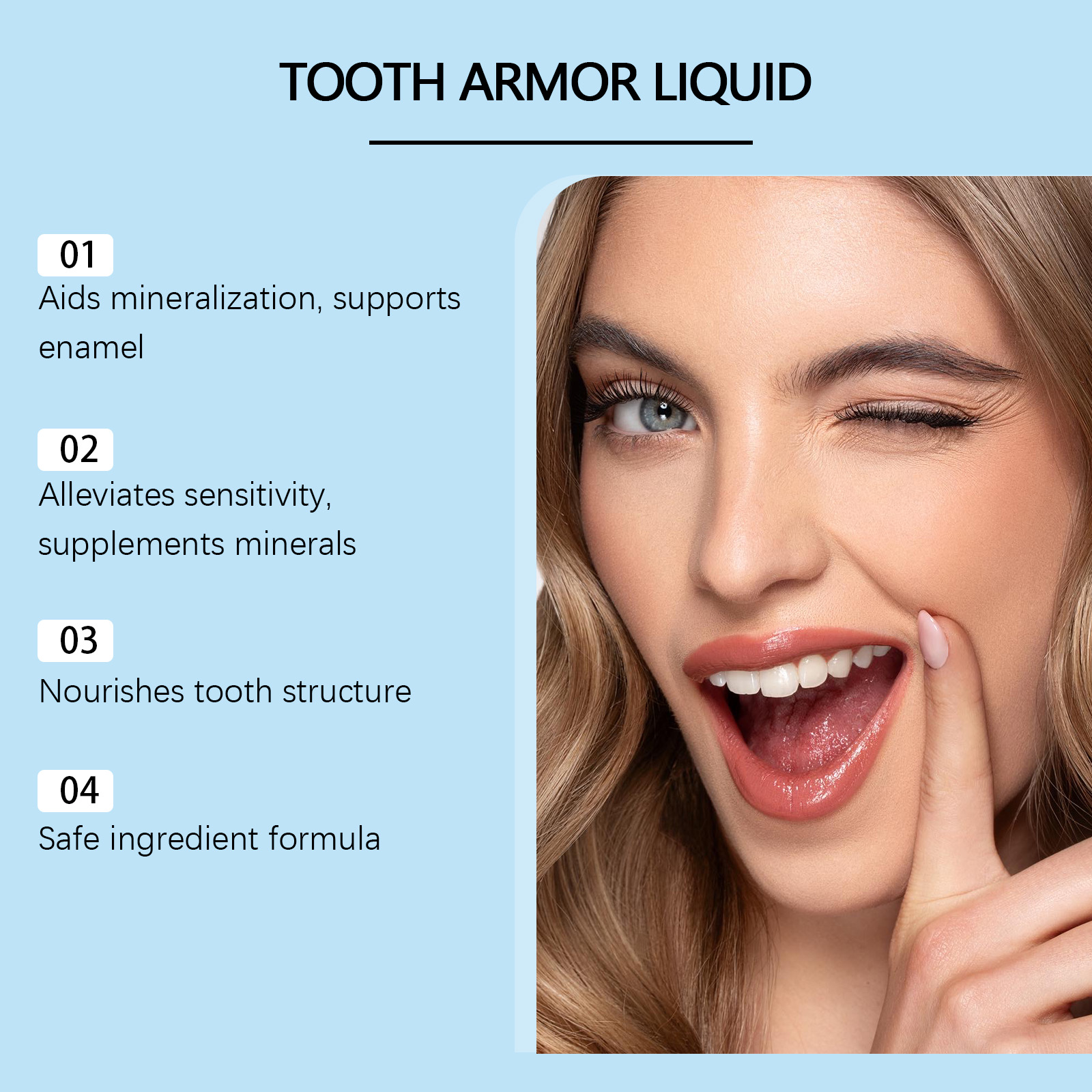 Tooth Care Liquid Hydroxyapati - Teeth Whitening Effective บทวิจารณ์และราคา