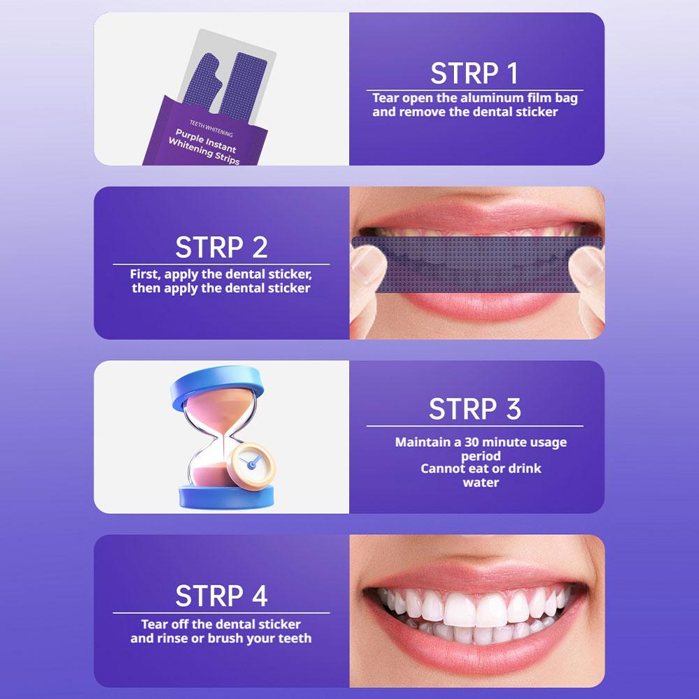 V34 Teeth Whitening Strips - E - Teeth Whitening Vape บทวิจารณ์และราคา