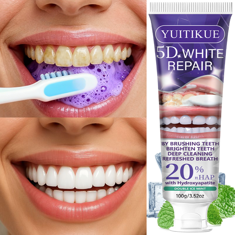 5D White Repair Toothpaste 100 - Hydroxyapatite Toothpaste บทวิจารณ์และราคา