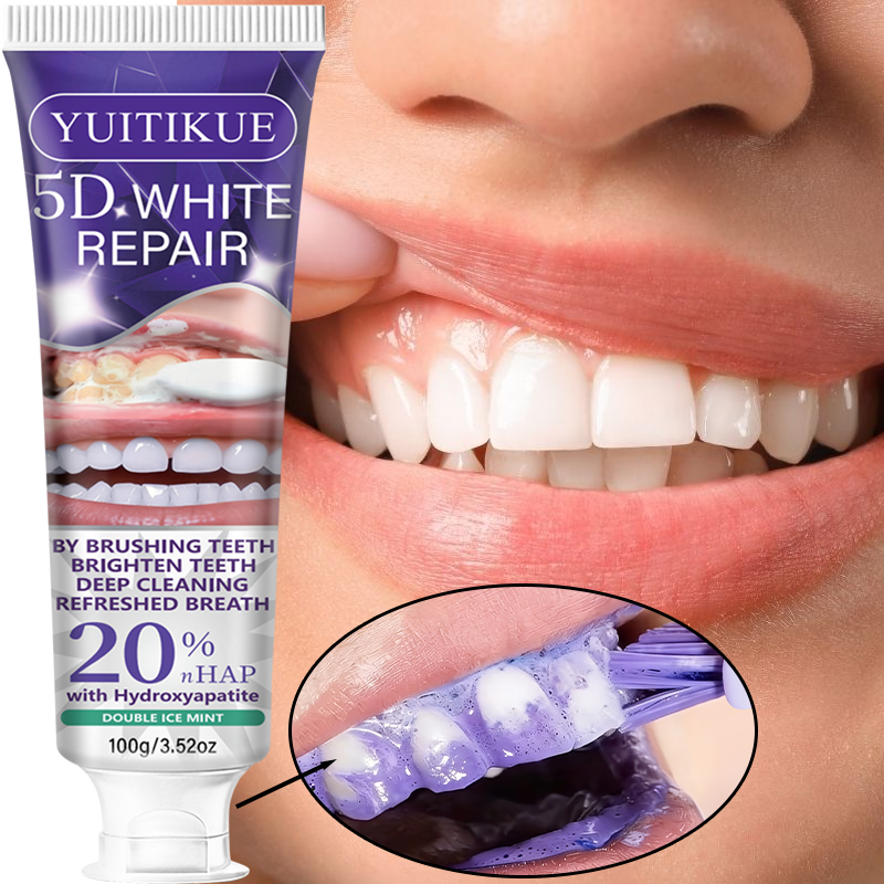 5D White Repair Toothpaste 100 - Hydroxyapatite Toothpaste บทวิจารณ์และราคา