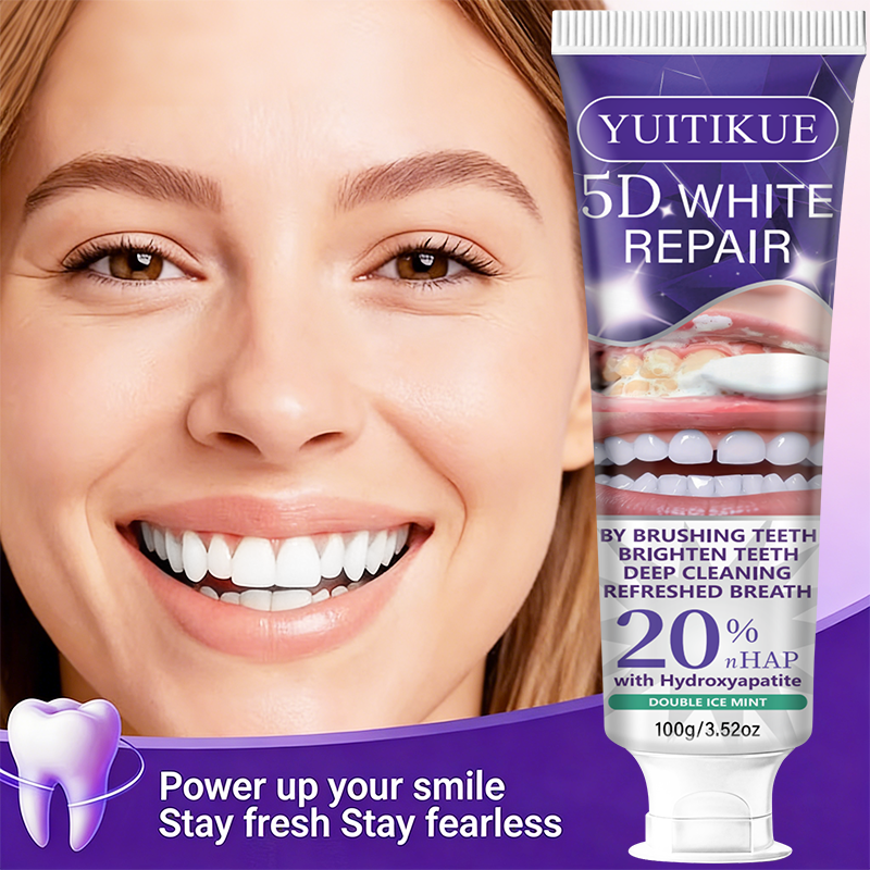 5D White Repair Toothpaste 100 - Hydroxyapatite Toothpaste บทวิจารณ์และราคา