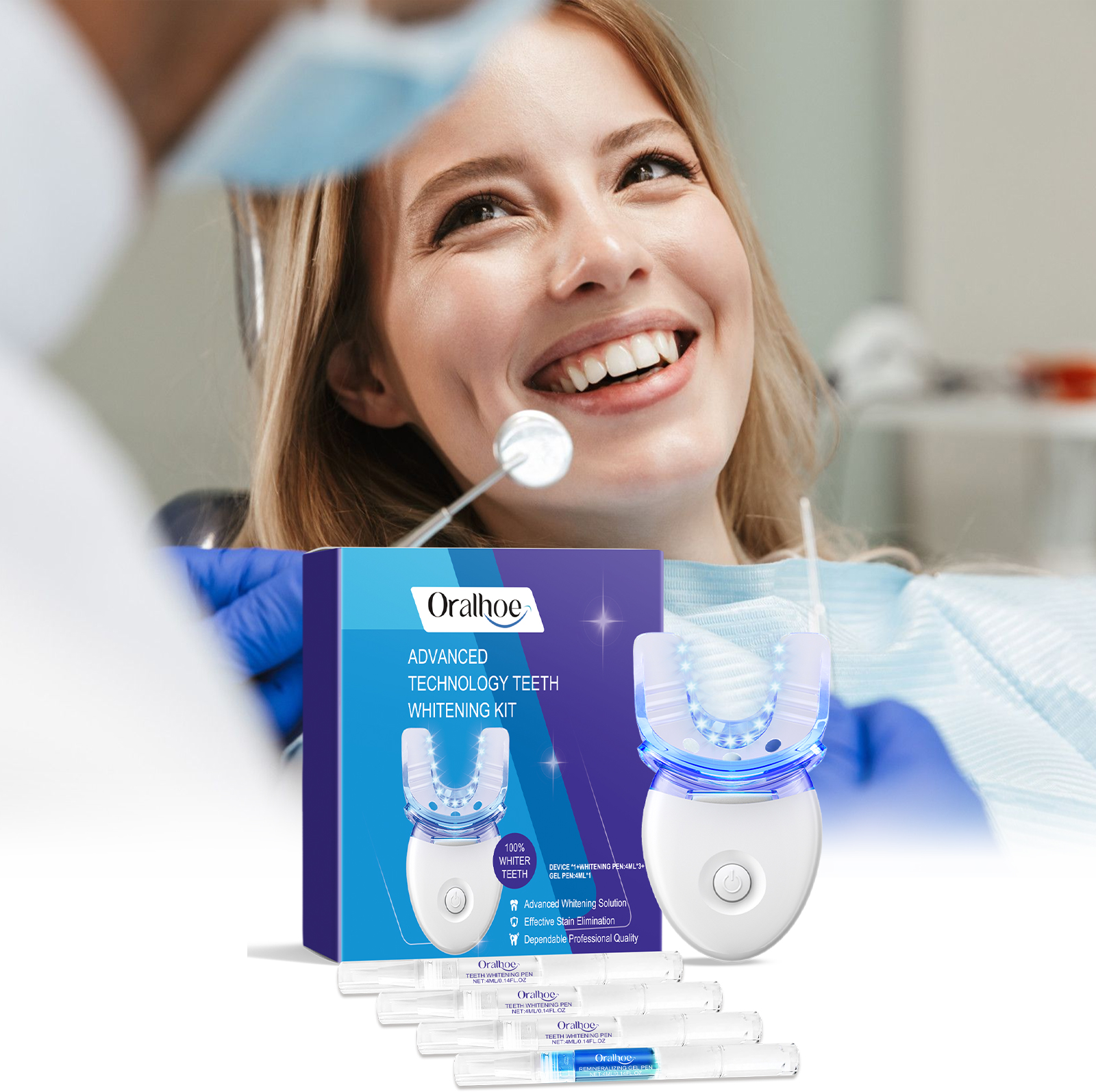 Professional Teeth Whitening L - Teeth Whitening With Peroxide บทวิจารณ์และราคา