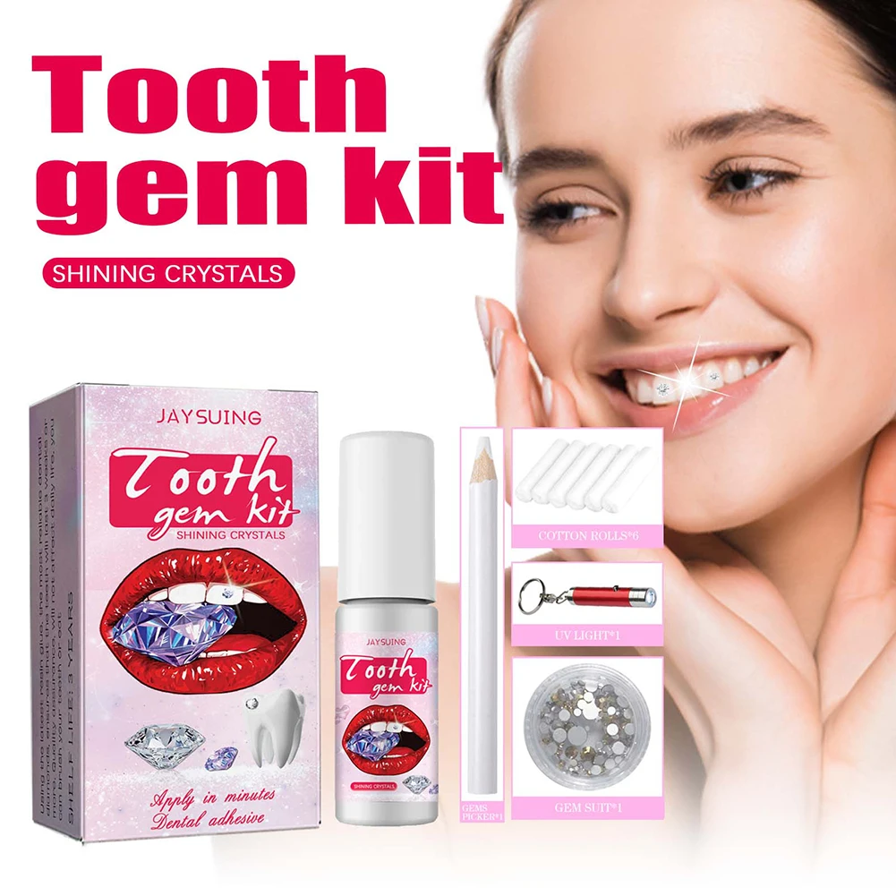 DIY Tooth Gems Kit with Crysta - Teeth Whitening Vape บทวิจารณ์และราคา