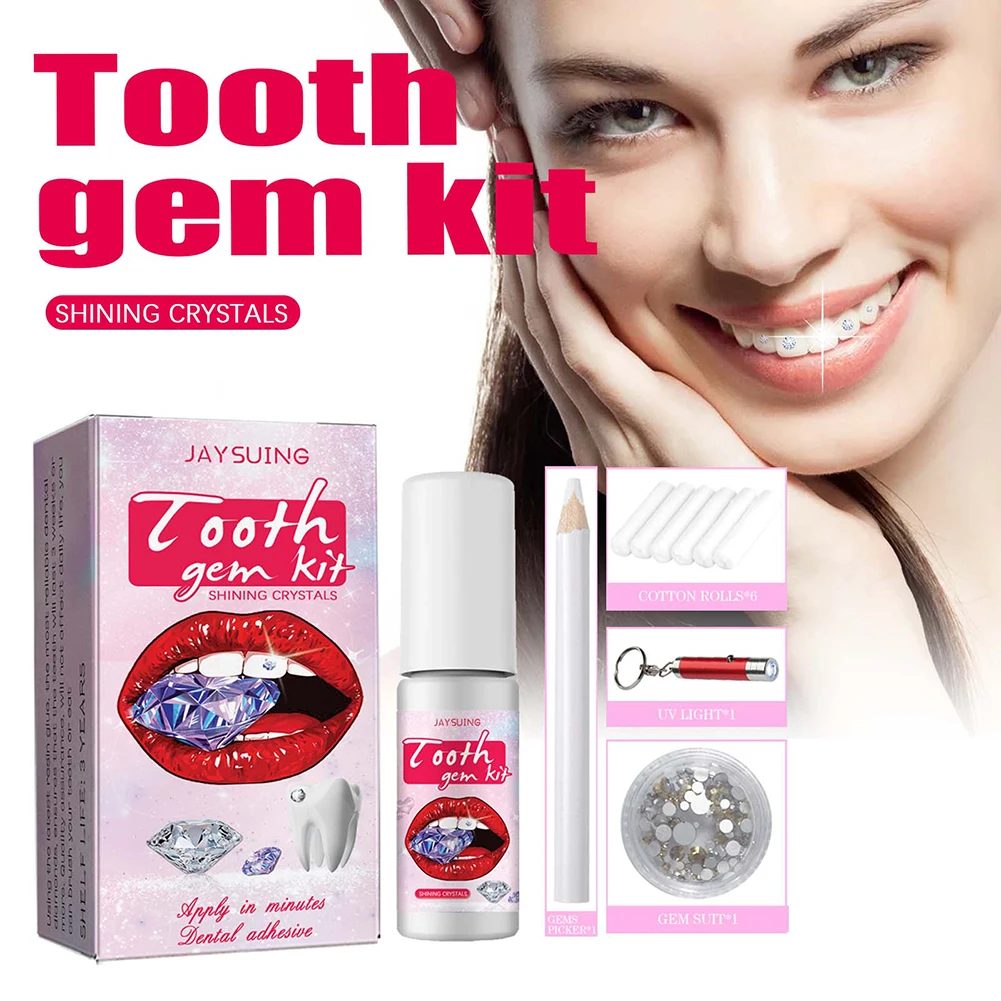 DIY Tooth Gems Kit with Crysta - Teeth Whitening Vape บทวิจารณ์และราคา