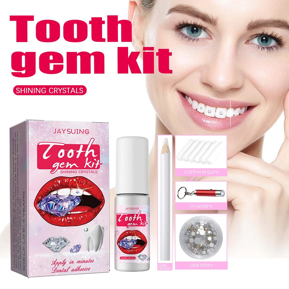 DIY Tooth Gems Kit with Crysta - Teeth Whitening Vape บทวิจารณ์และราคา