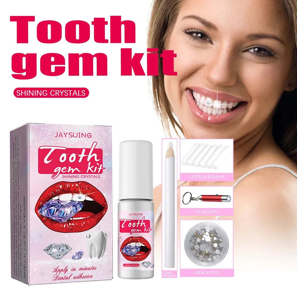 DIY Tooth Gems Kit with Crysta - Teeth Whitening Vape บทวิจารณ์และราคา