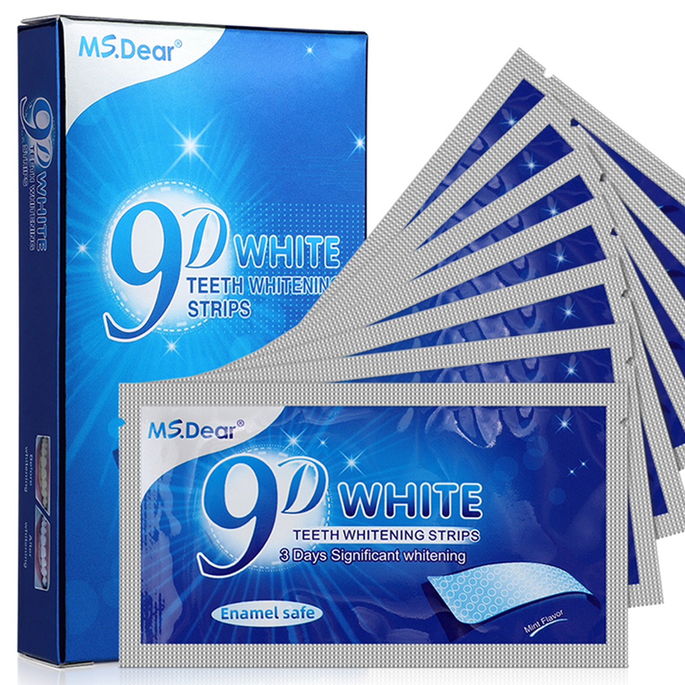 Teeth Whitening Strips Cleansi - Teeth Whitening With Peroxide บทวิจารณ์และราคา